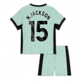 Chelsea Nicolas Jackson #15 3rd Trikot 2023-24 Kurzarm (+ kurze hosen)